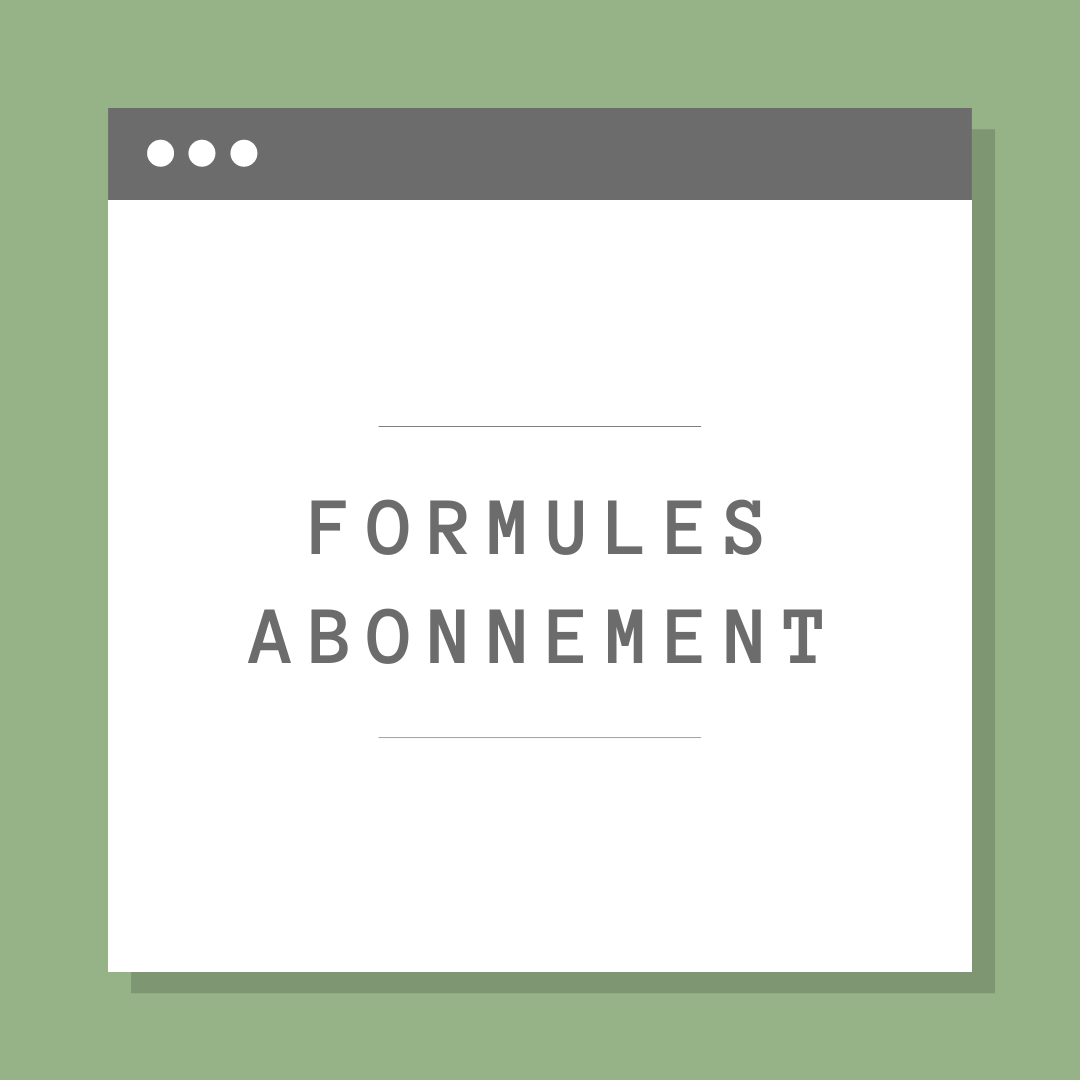 Formules Abonnements