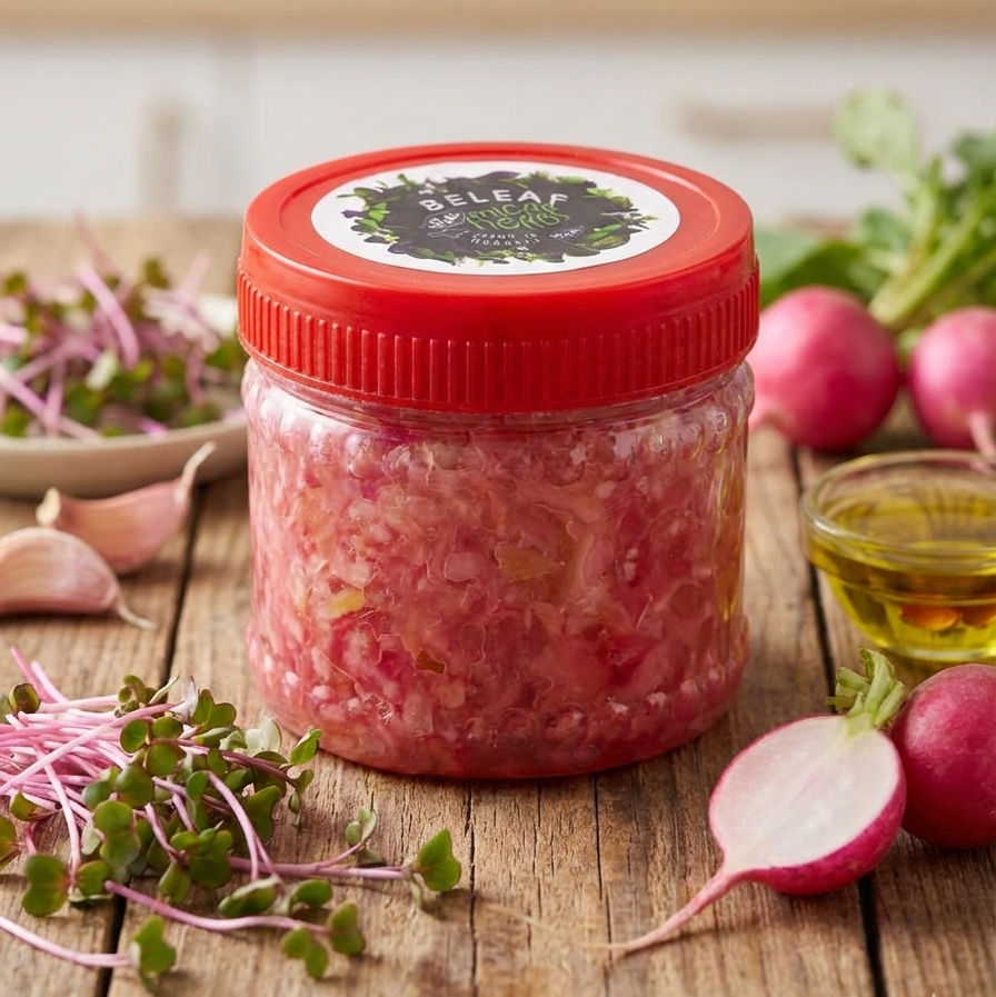 Radis Fermenté Naturel | Digestion & Probiotiques – BELEAF