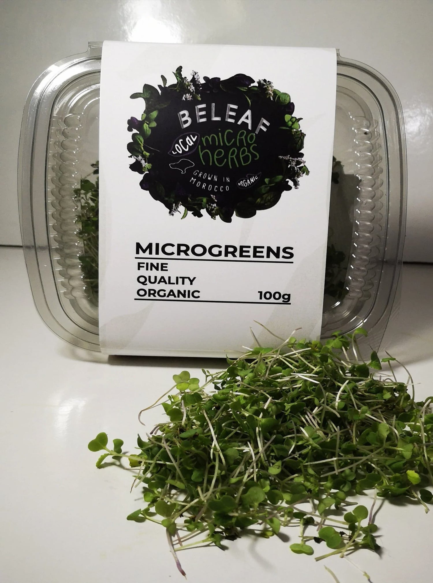Micropousses de Brocoli Bio - Superaliment Frais et Sain | BELEAF Maroc